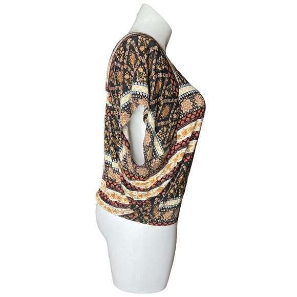 Raggs II Riches Boho Print Top size L - Picture 4 of 14